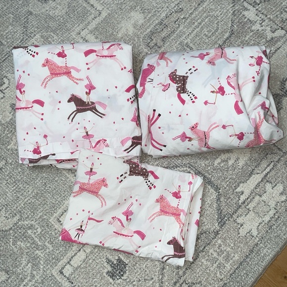 Pottery Barn Kids | Bedding | Pottery Barn Kids Lucy Pink Ballerina ...